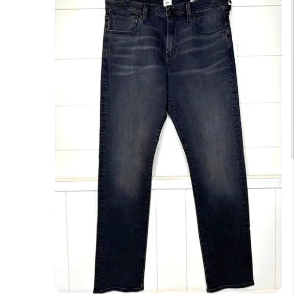 NWT Edwin Endurance Maddox Slim Jean Knightryder Black Fade Wash 36/33 - Picture 3 of 4